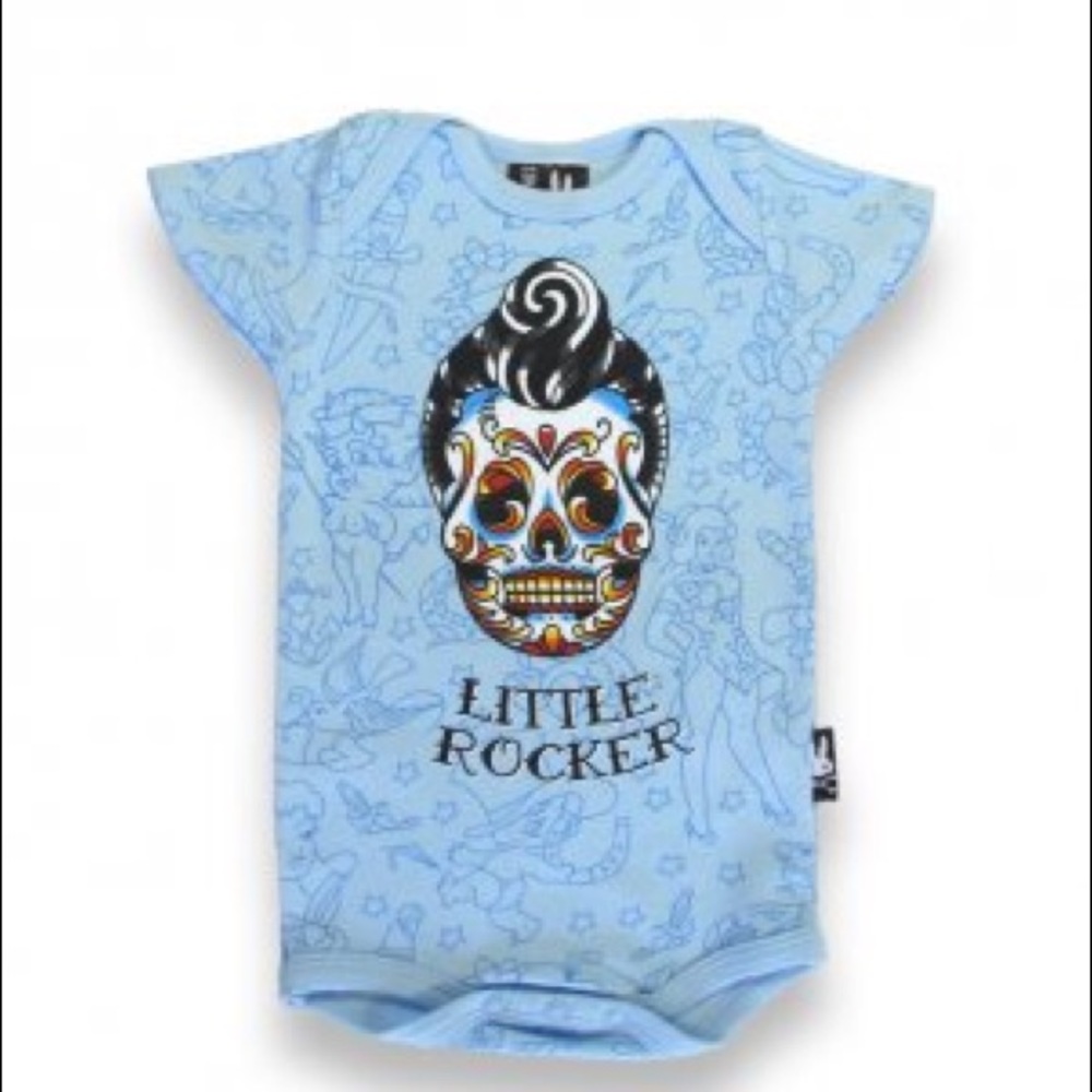 Little Rocker Baby Bodysuit One Piece